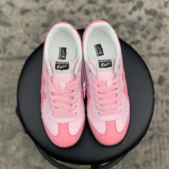 Onitsuka Tiger Women's Casual Sneakers [Pink] - Picture 2 of 4